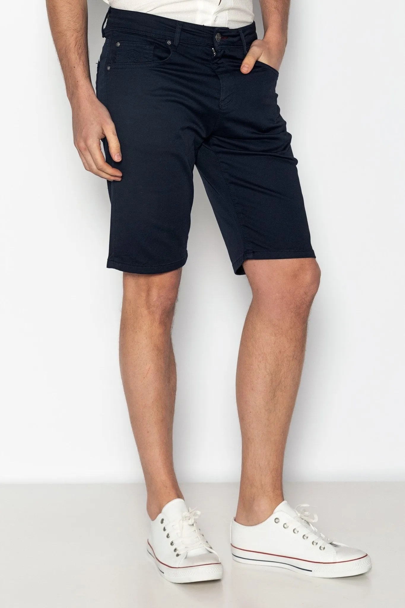 5-Pocket Lightweight Shorts - Navy