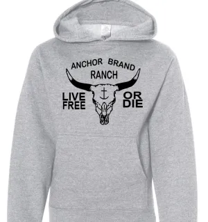 Anchor Brand Ranch Live Free Or Die Hoodie