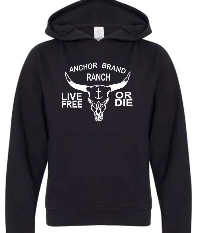 Anchor Brand Ranch Live Free Or Die Hoodie