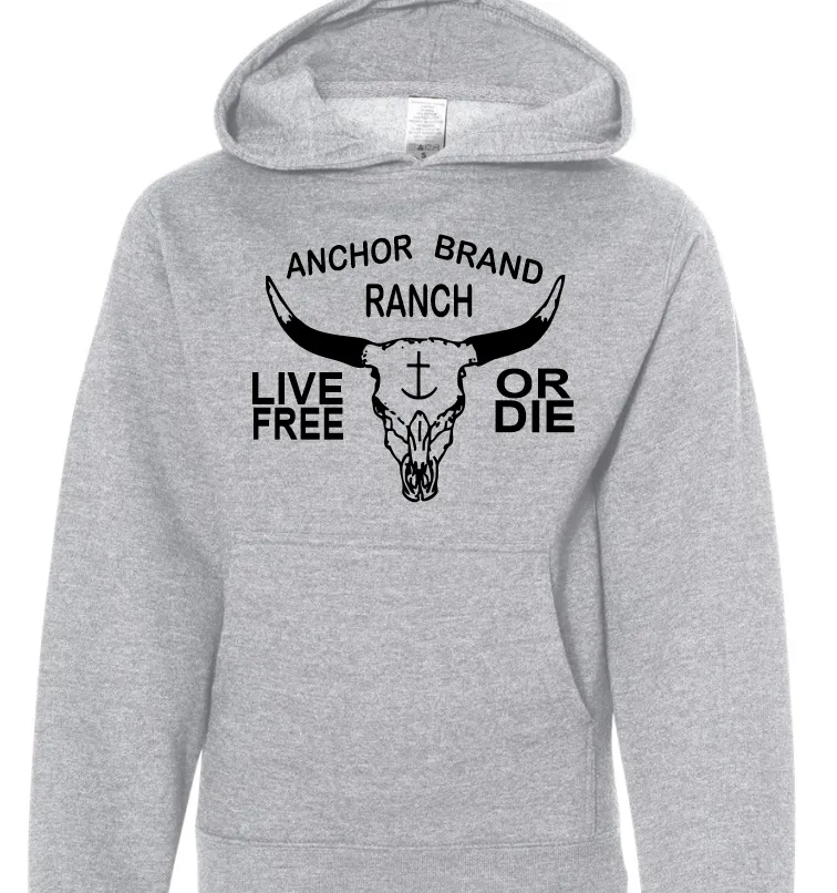 Anchor Brand Ranch Live Free Or Die Hoodie