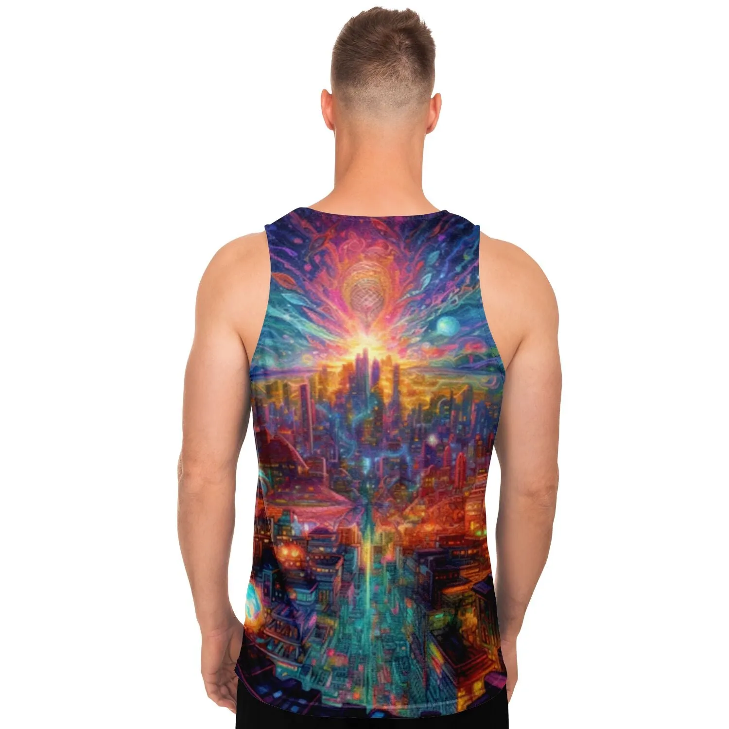 ASTONISHED Unisex Tank Top | ACIDMATH AI