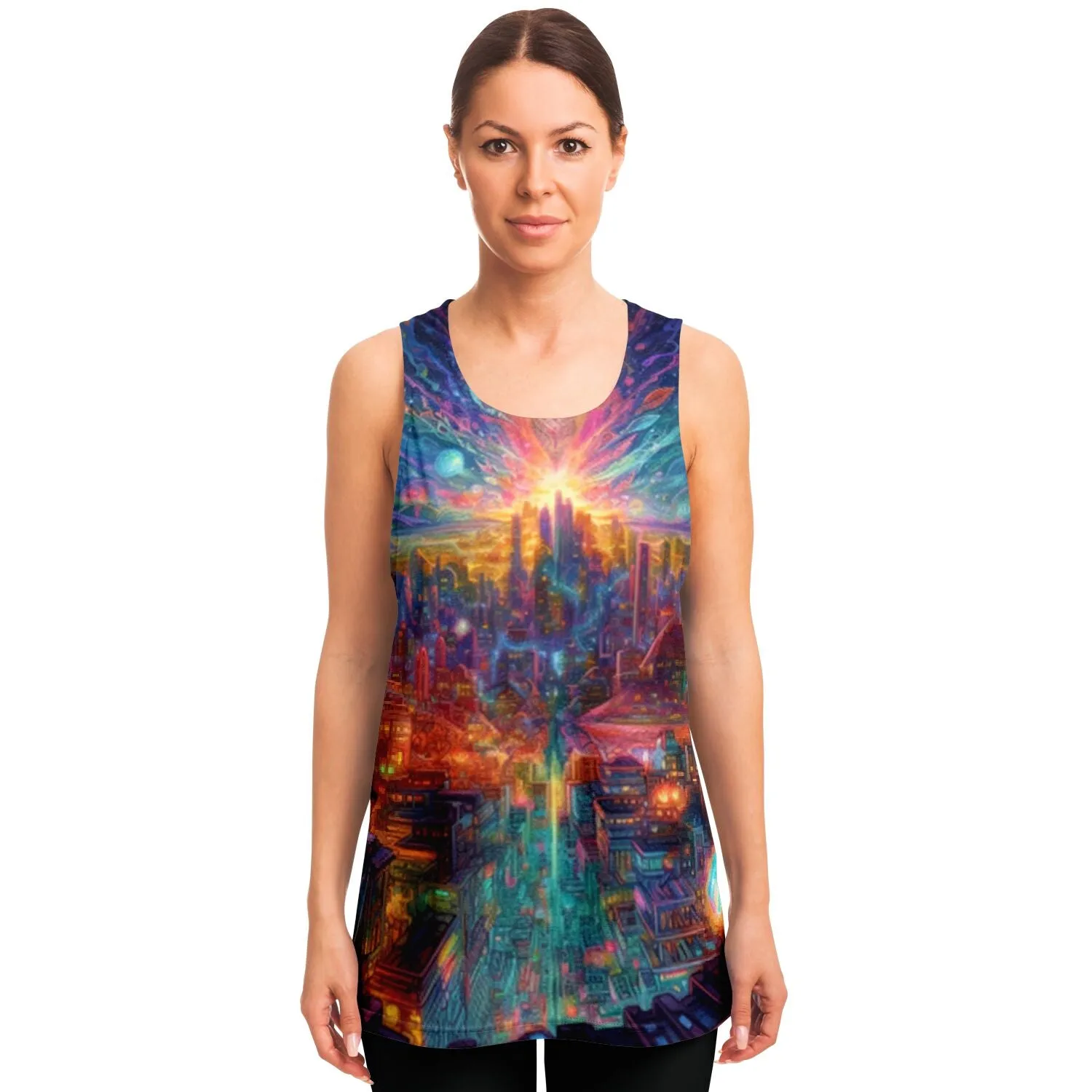 ASTONISHED Unisex Tank Top | ACIDMATH AI