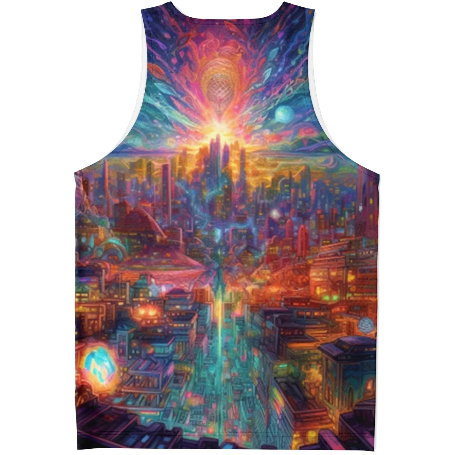 ASTONISHED Unisex Tank Top | ACIDMATH AI