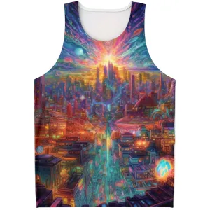 ASTONISHED Unisex Tank Top | ACIDMATH AI