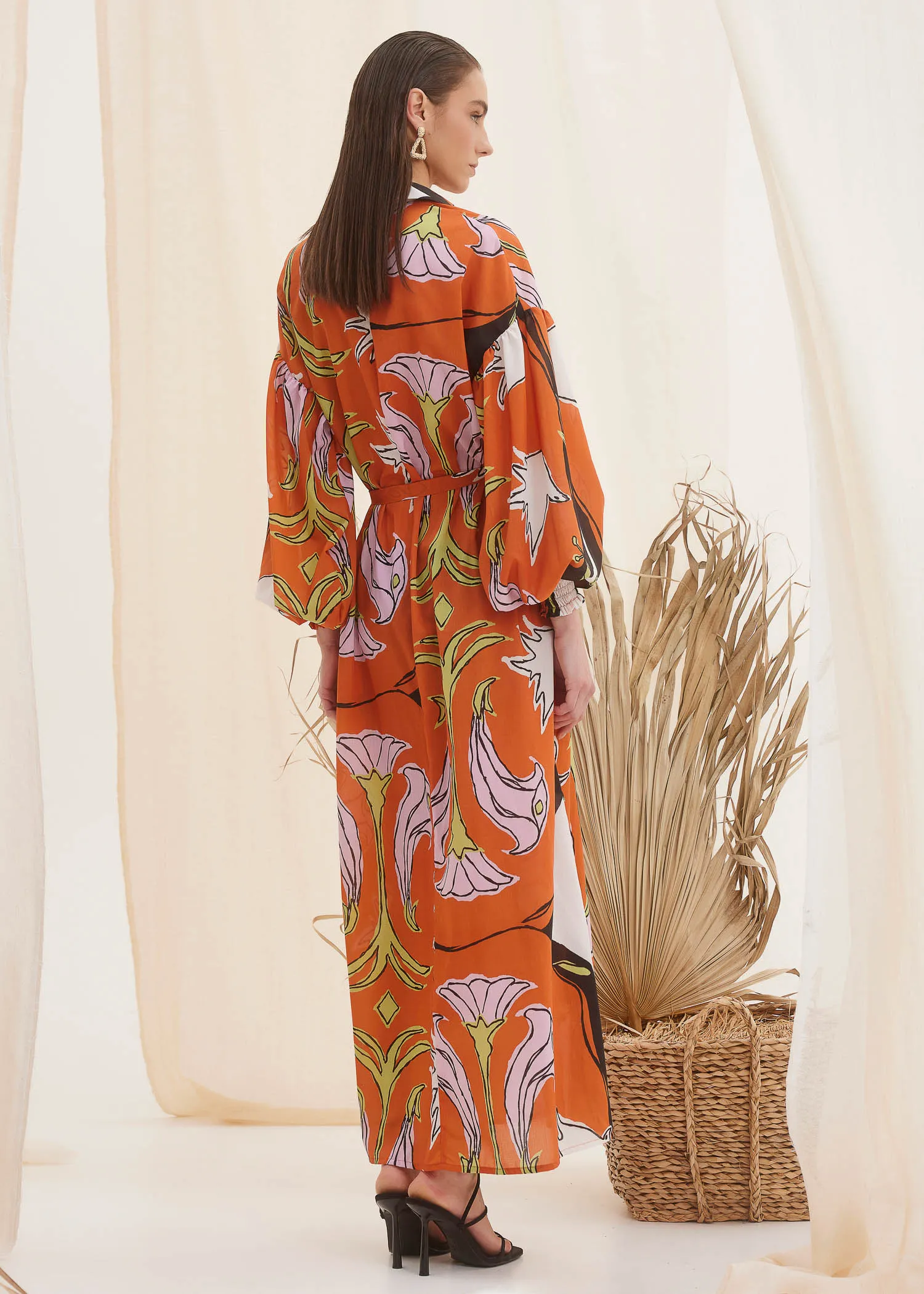 Athena Swank Fine Maxi Shirt Dress