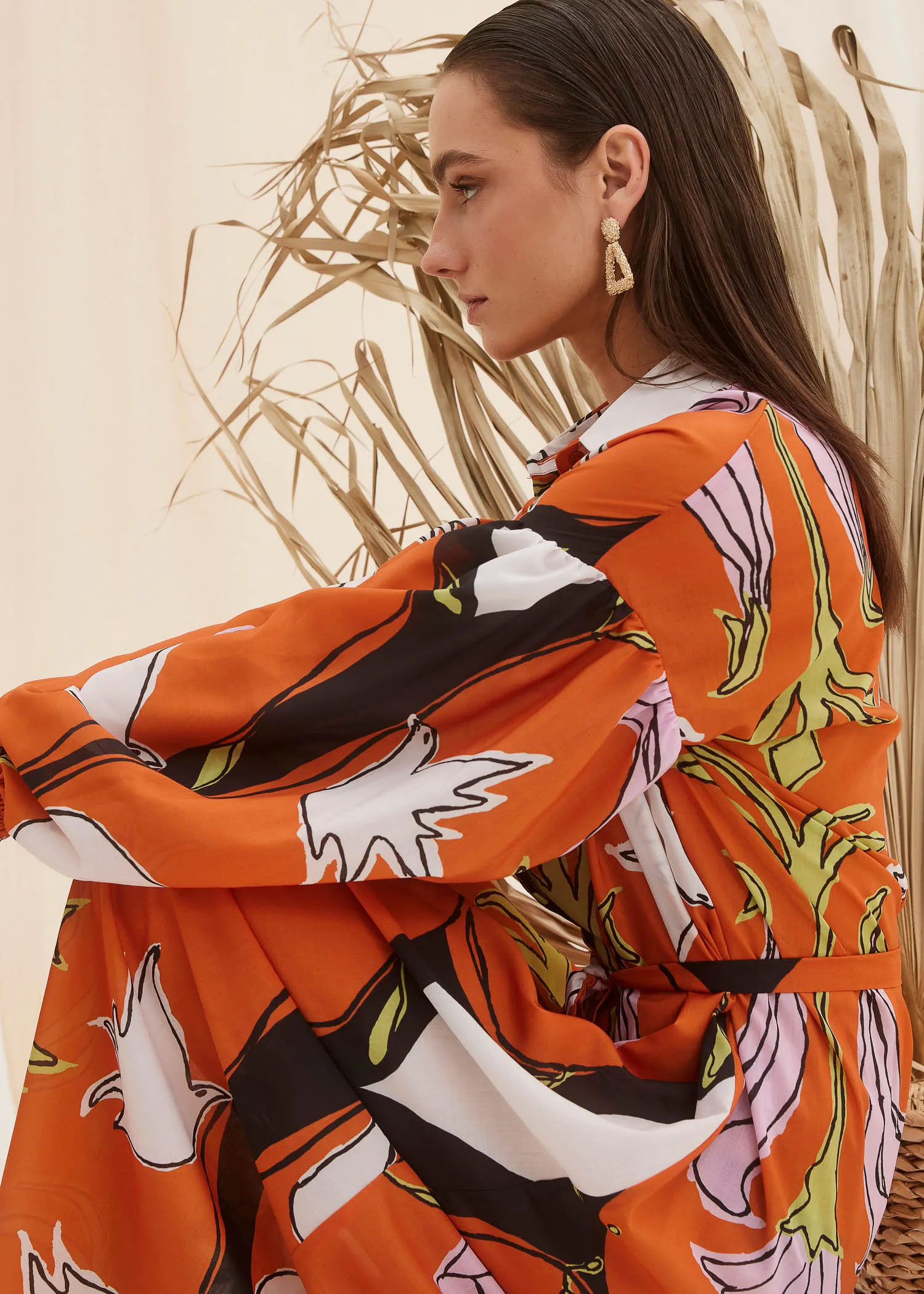 Athena Swank Fine Maxi Shirt Dress