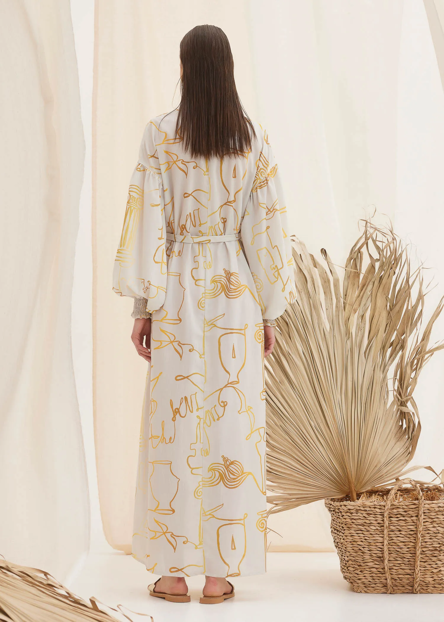 Athena Swank Fine Maxi Shirt Dress