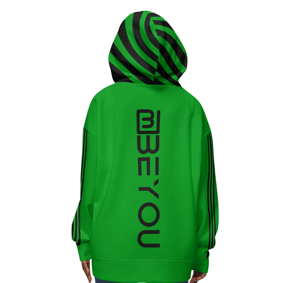 BeYou-Rule Classic Women's Hunter Green Hoodie
