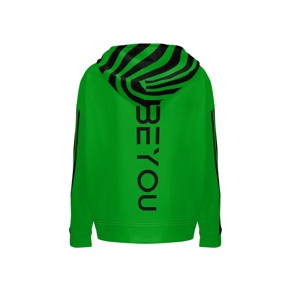 BeYou-Rule Classic Women's Hunter Green Hoodie