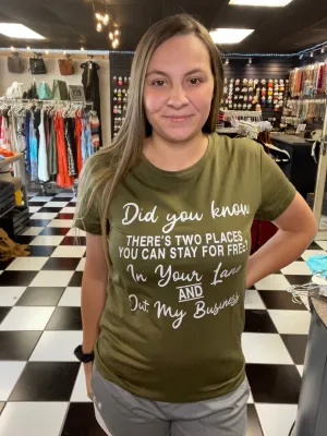 Did You Know Letter T-Shirt
