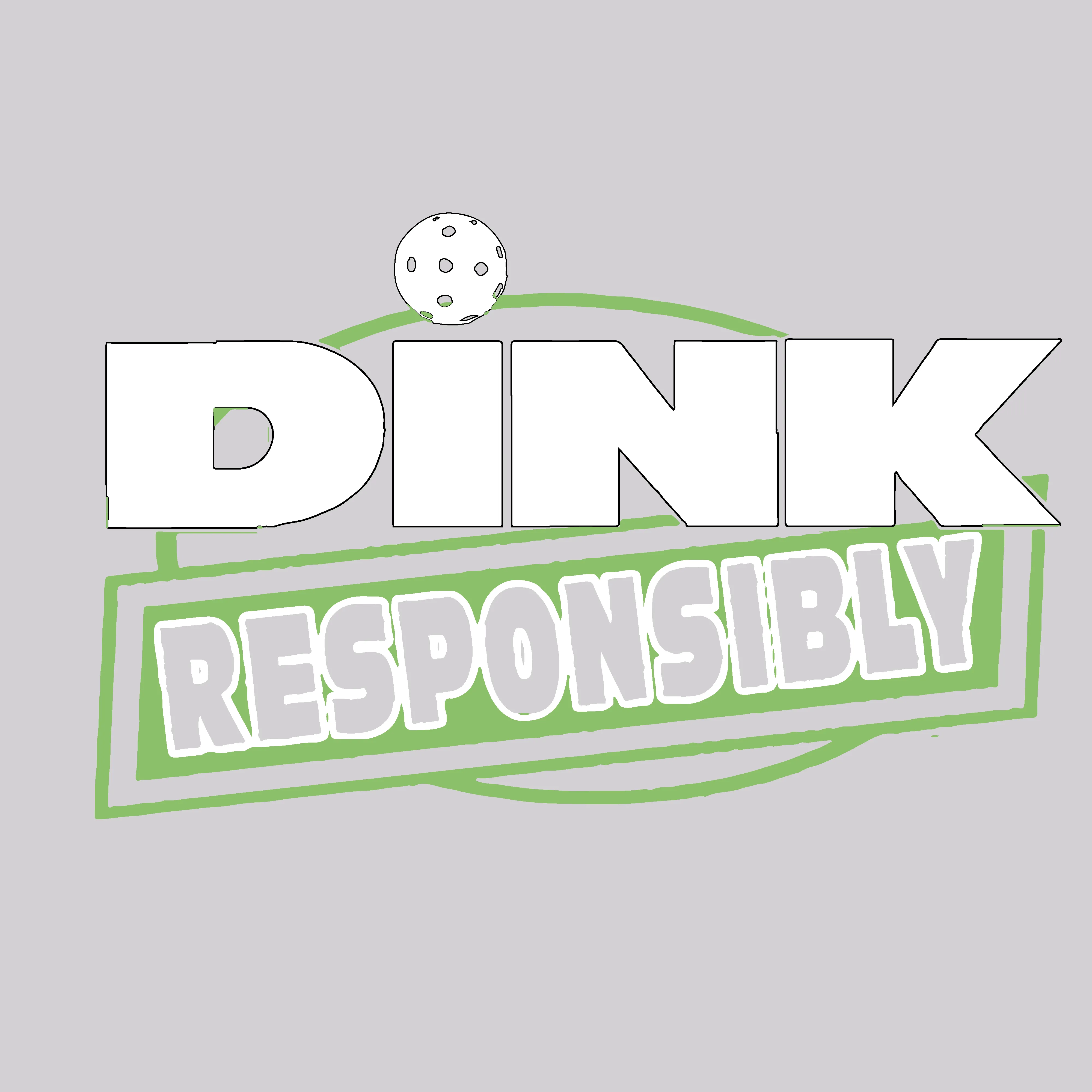 Dink Responsibly, Don't Get Smashed | Youth Long Sleeve Pickleball Shirts | 100% Polyester