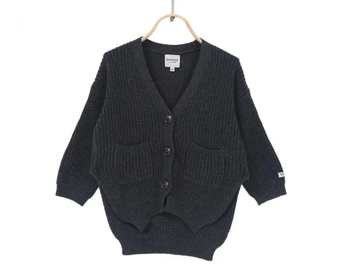 Donsje Amsterdam Cloudy Grey Macky Cardigan