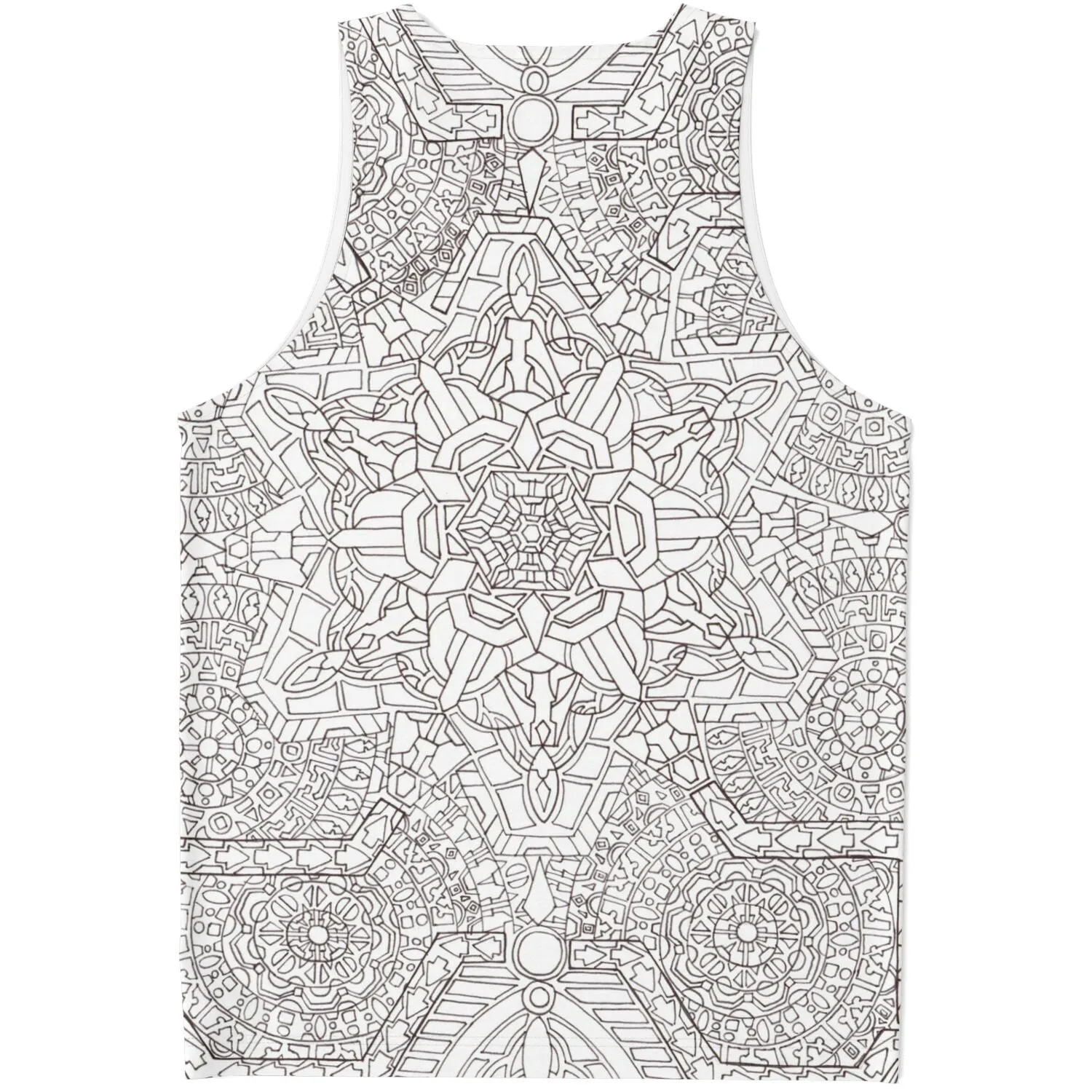 Flower Bloom Unisex Tank Top - Lachlan Wardlaw