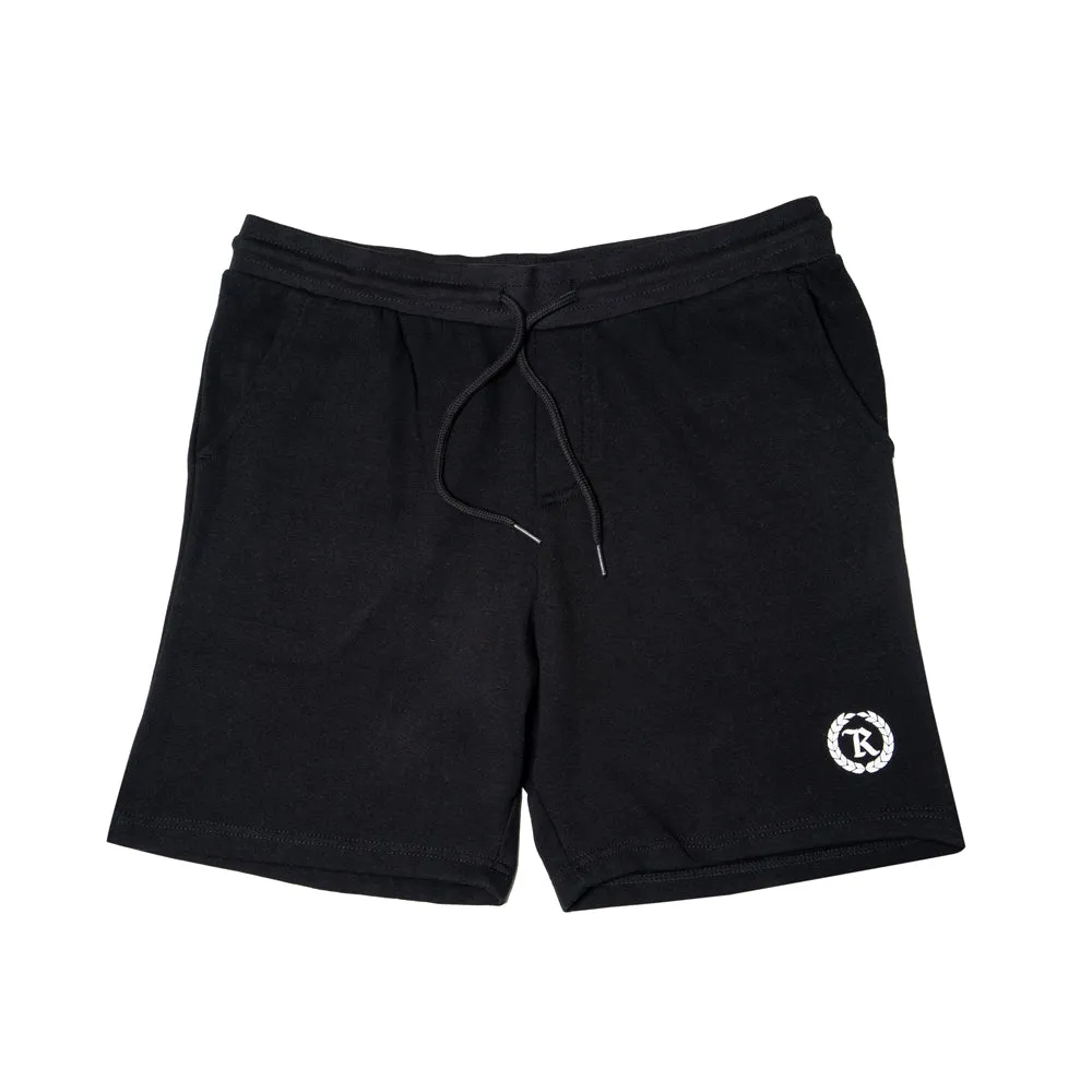 Gang Lightweight Fleece Shorts [BLACK X WHITE]