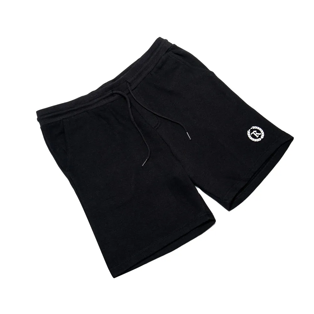 Gang Lightweight Fleece Shorts [BLACK X WHITE]