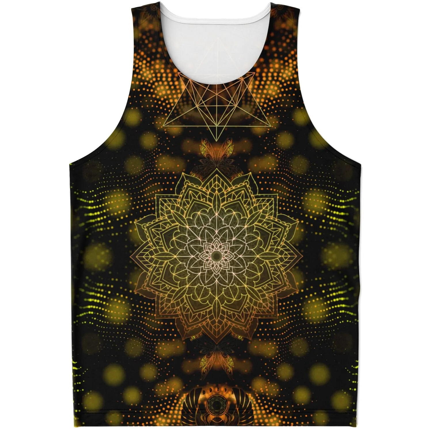 GEOMETRIC ONENESS Unisex Tank Top -COSMIC SHIVA