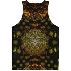 GEOMETRIC ONENESS Unisex Tank Top -COSMIC SHIVA