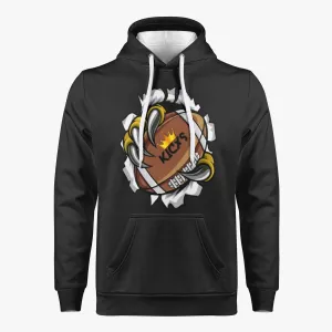 Kicxs Football Apparel Hoodie-Black