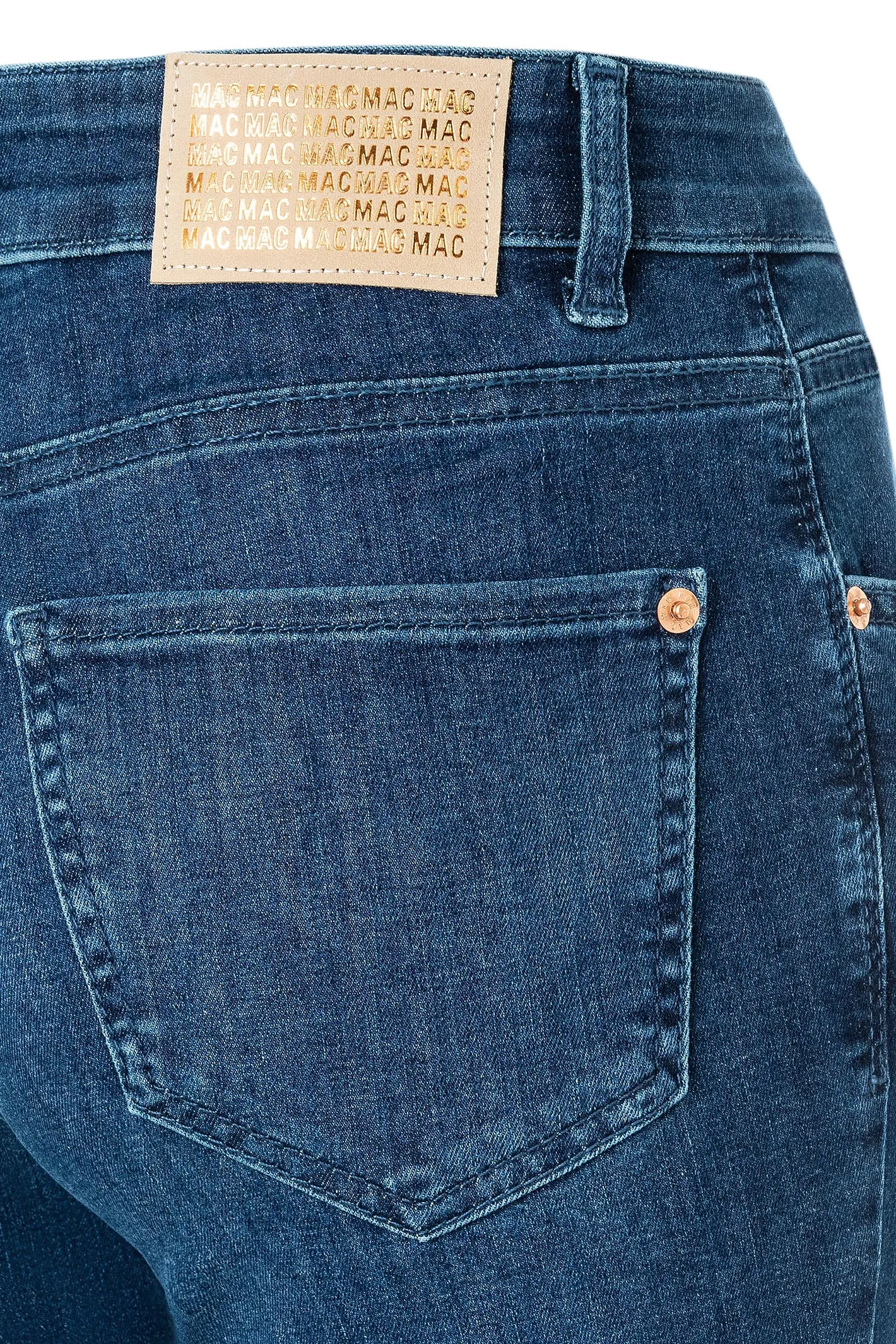 Mac 5024-90-0387 D533 Melanie Basic Indigo Authentic Stretch Denim Jeans