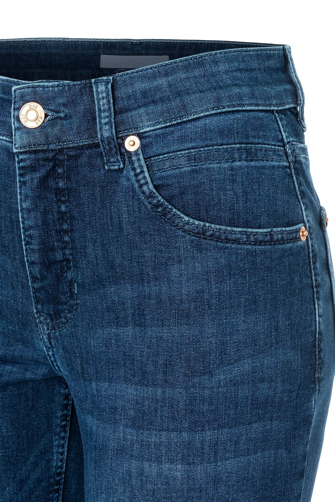 Mac 5024-90-0387 D533 Melanie Basic Indigo Authentic Stretch Denim Jeans