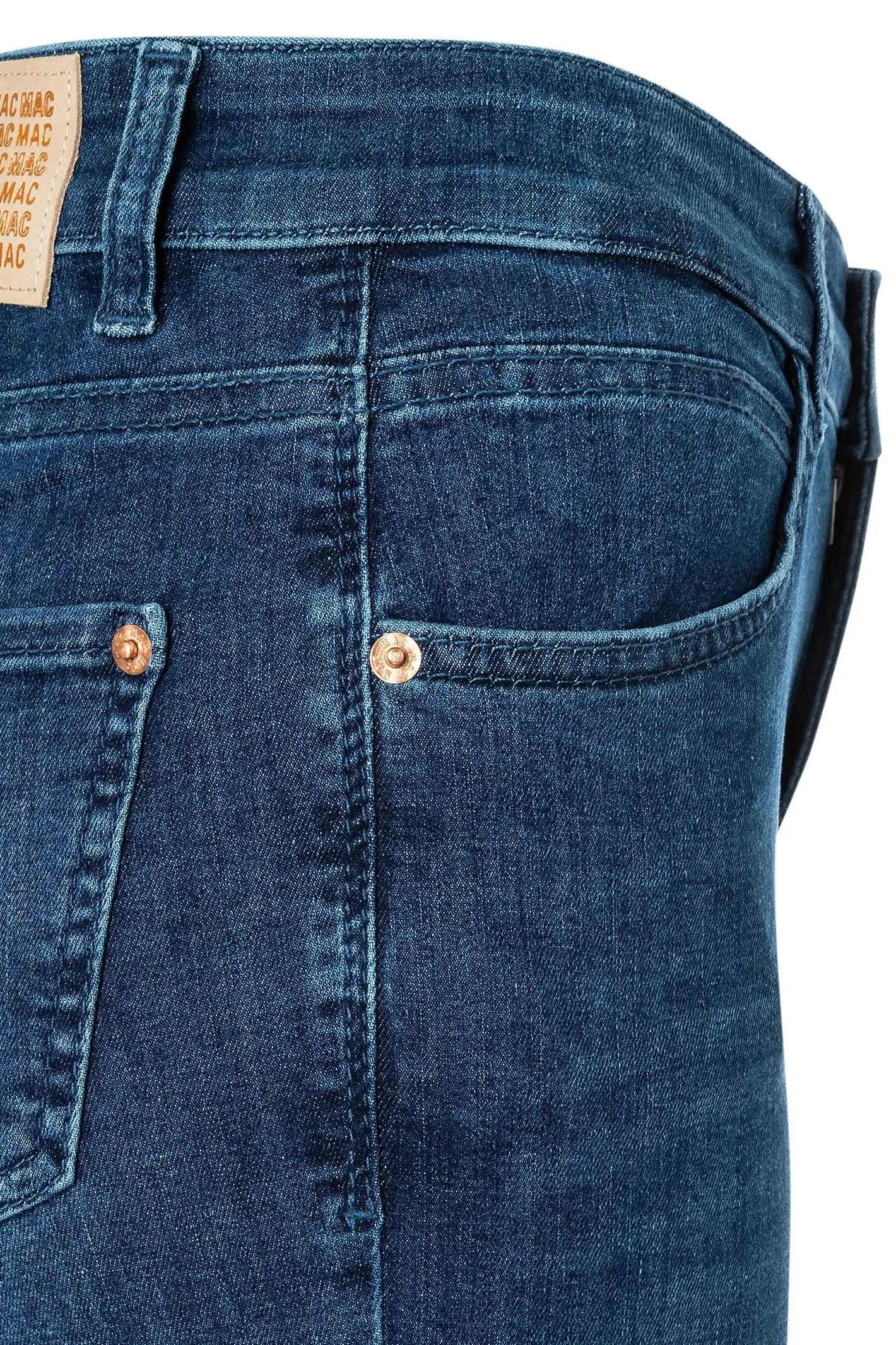 Mac 5024-90-0387 D533 Melanie Basic Indigo Authentic Stretch Denim Jeans