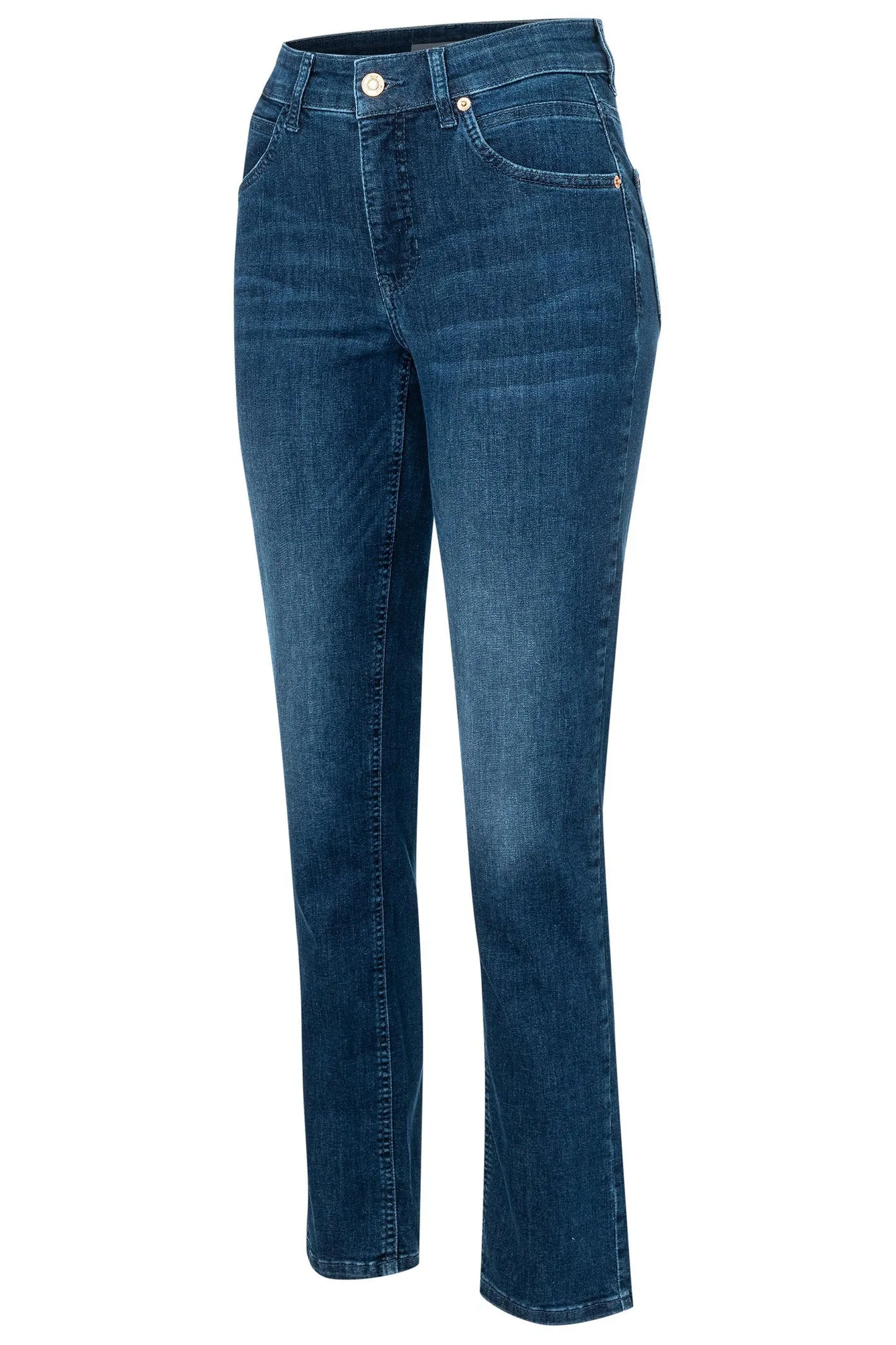 Mac 5024-90-0387 D533 Melanie Basic Indigo Authentic Stretch Denim Jeans
