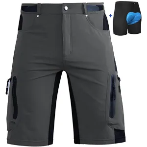 Men's Comfort Mountain Bike Shorts With Liner 01