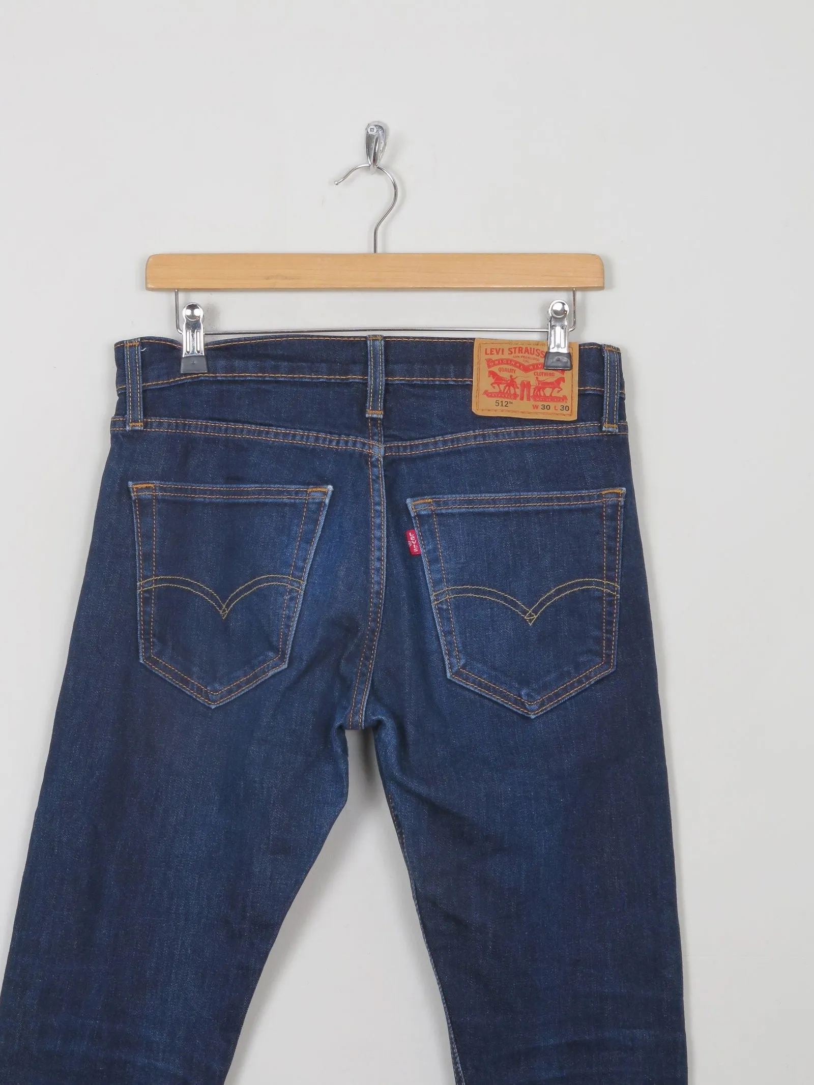 Men's Levi's Blue Stretch Jeans 30/30 512