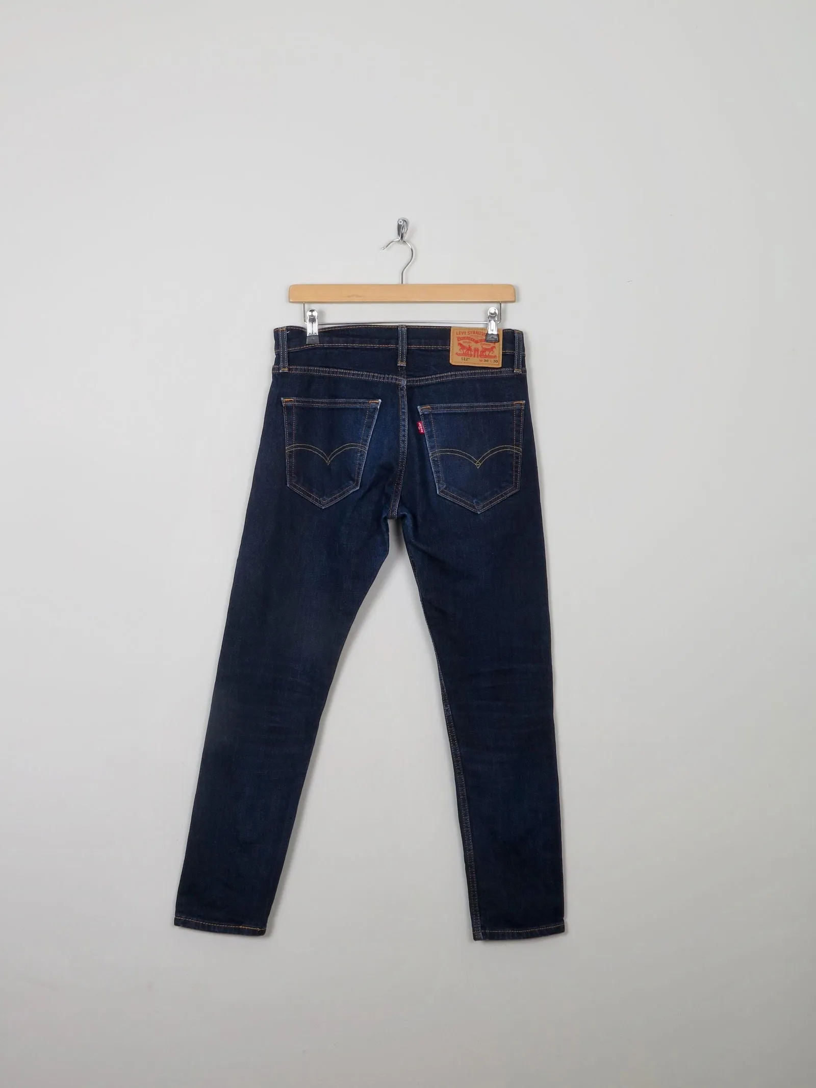 Men's Levi's Blue Stretch Jeans 30/30 512