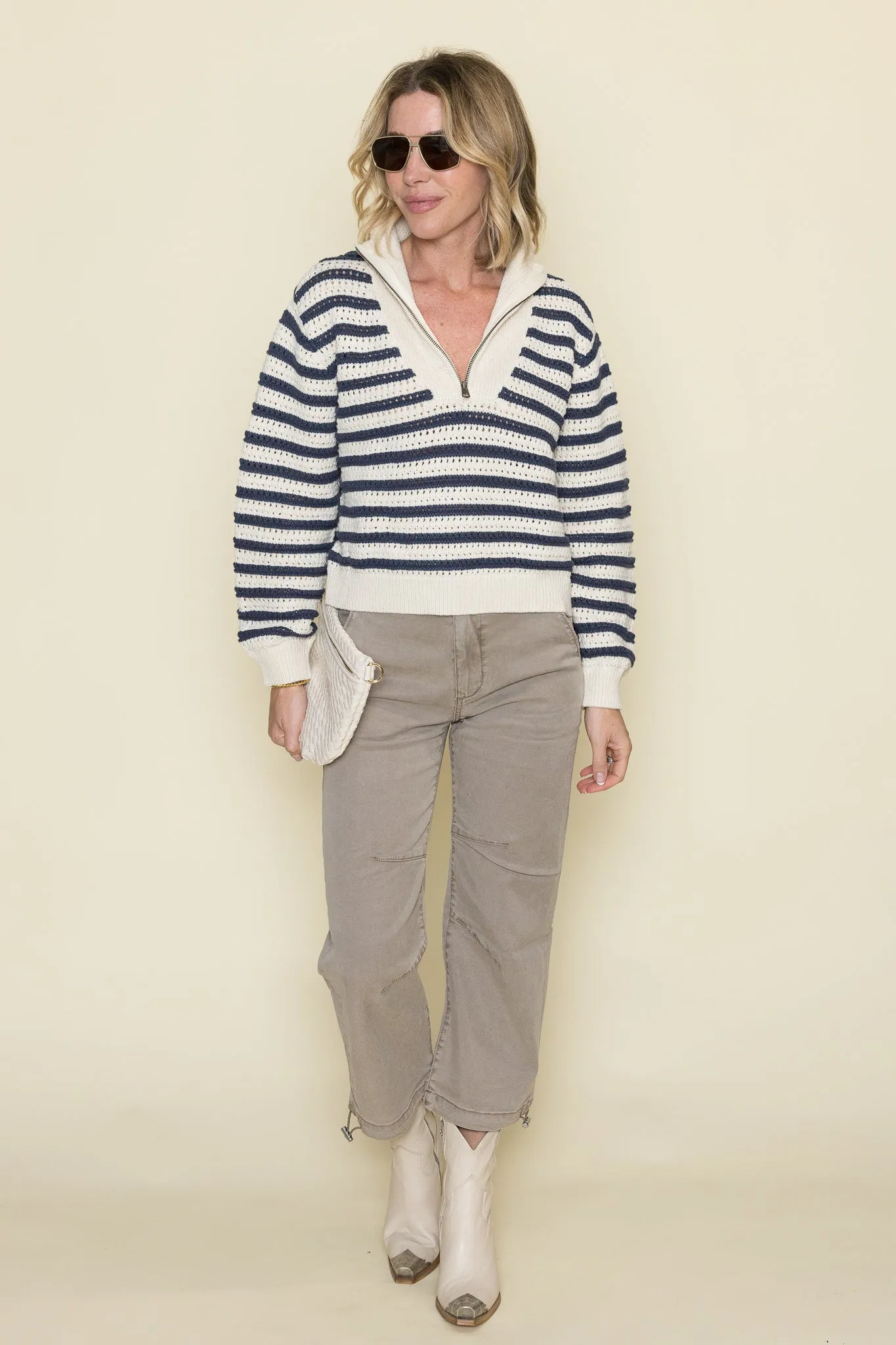 Montecito Quarter Zip Sweater
