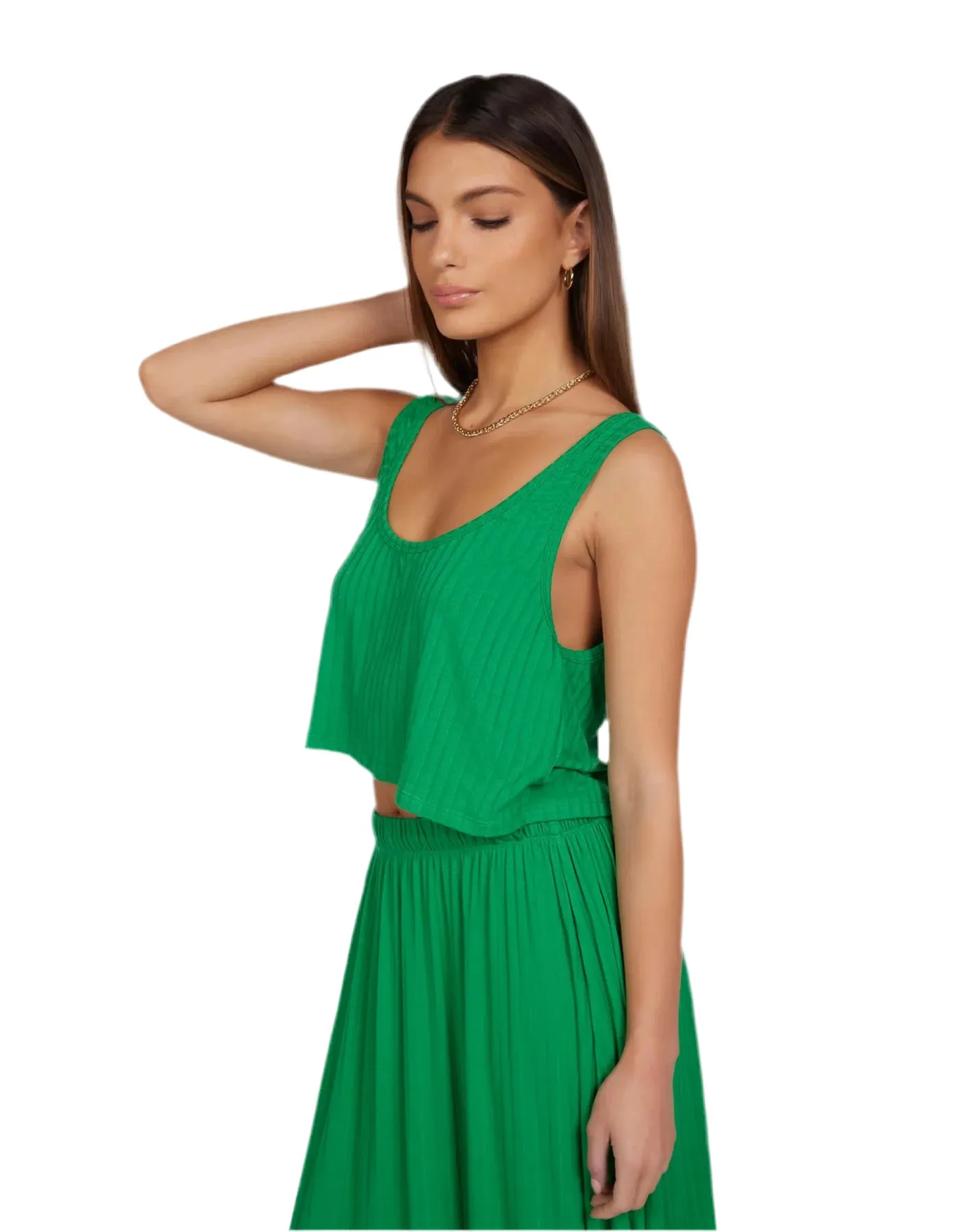 Neko Crop Tank | Michael Lauren