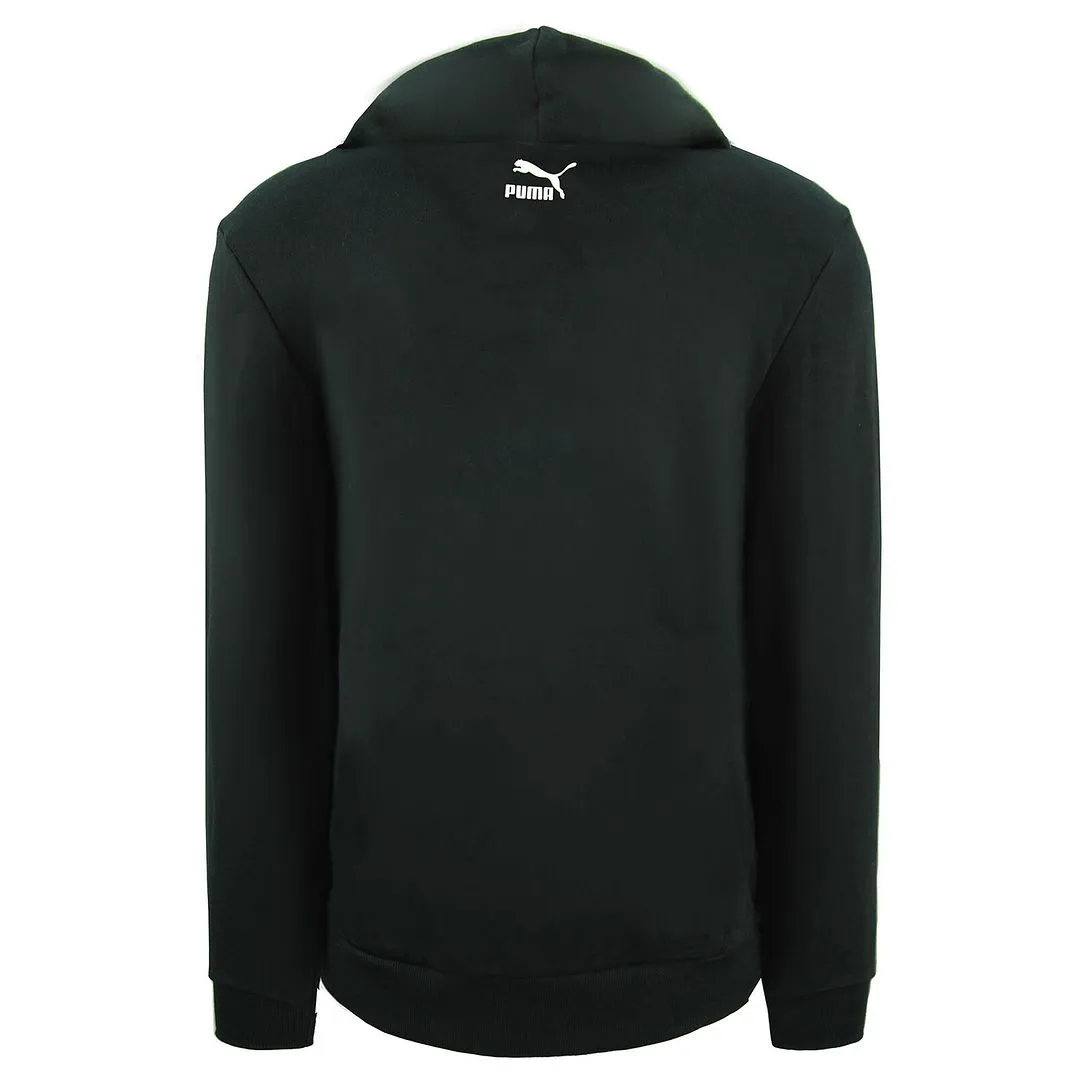 Puma Graphic Mens Black Hoodie