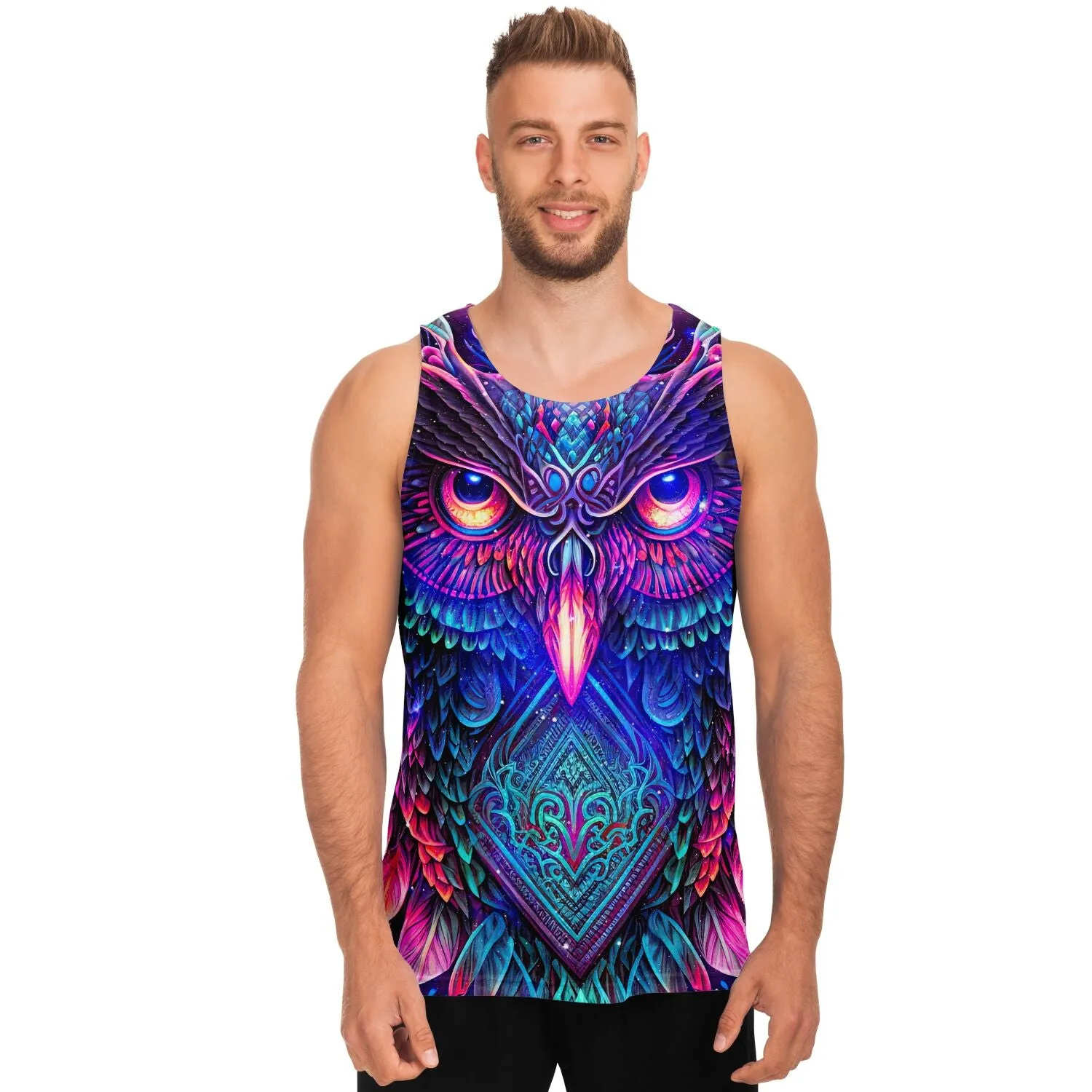 Spirit Owl | Unisex Tank Top | Cameron Gray