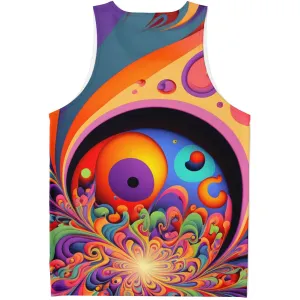 SPLASH Unisex Tank Top | ACIDMATH AI