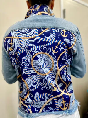 The Light Denim Jacket / Mermaid Love