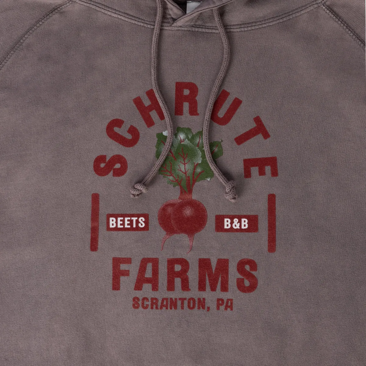 The Office Schrute Farms Vintage Raglan Hoodie