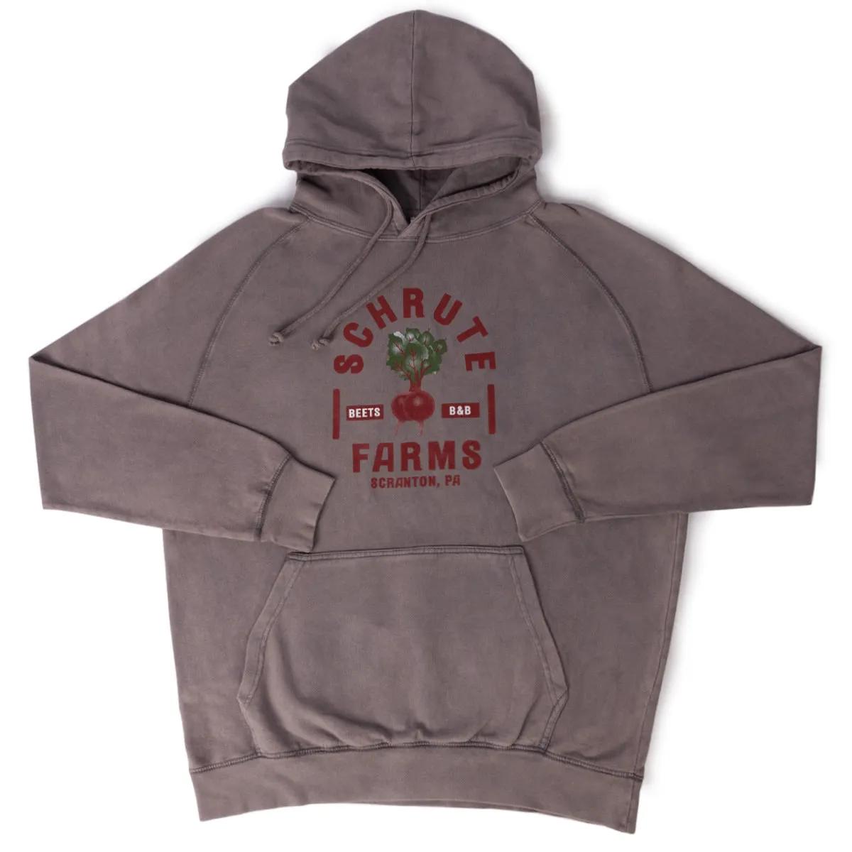 The Office Schrute Farms Vintage Raglan Hoodie