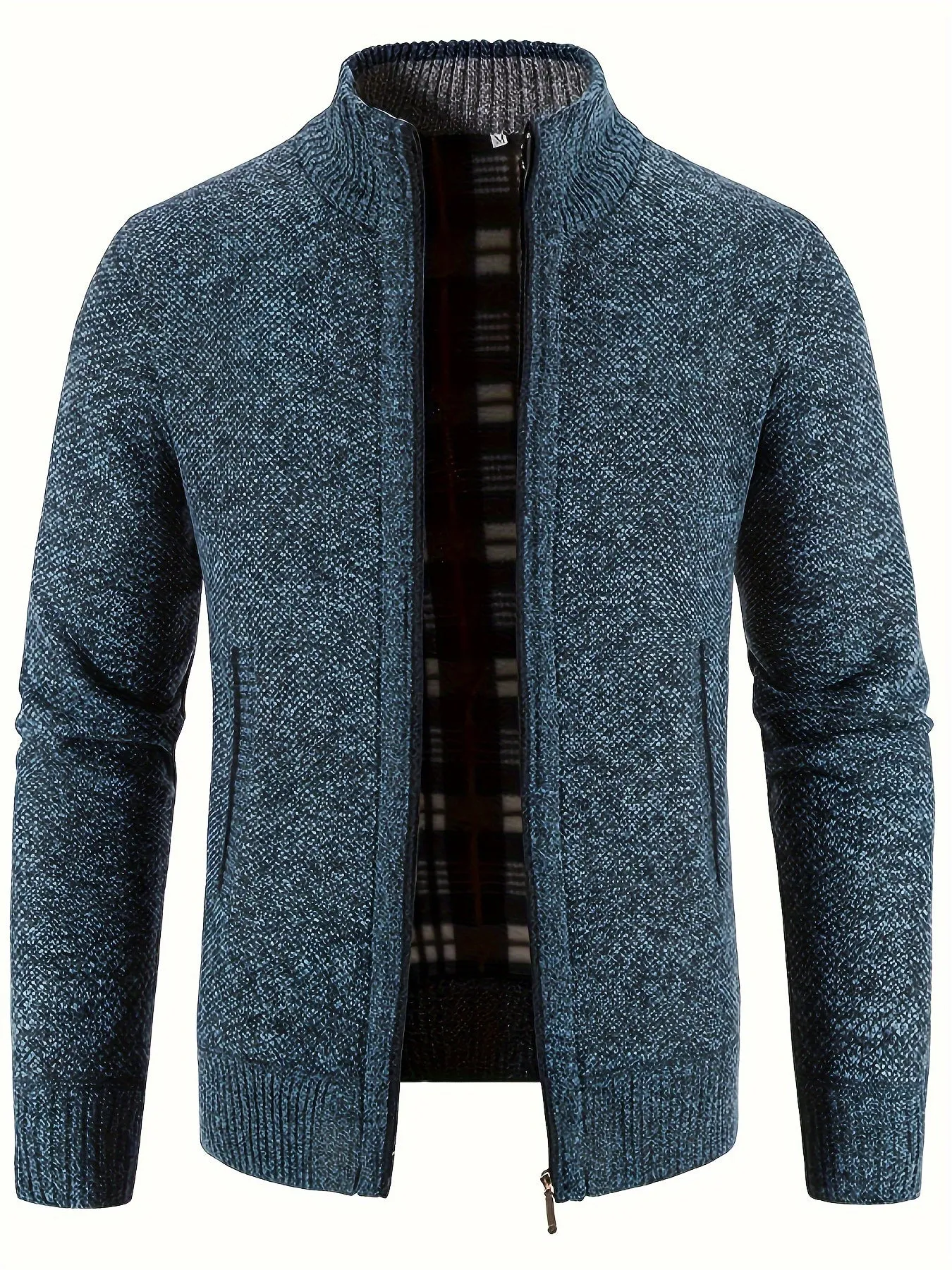Warm Jacket, Men's Casual Comfortable Zip Up Jackets
