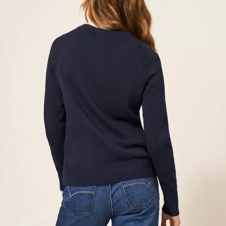 White Stuff Lulu Cardi Dark Navy