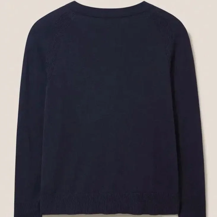 White Stuff Lulu Cardi Dark Navy
