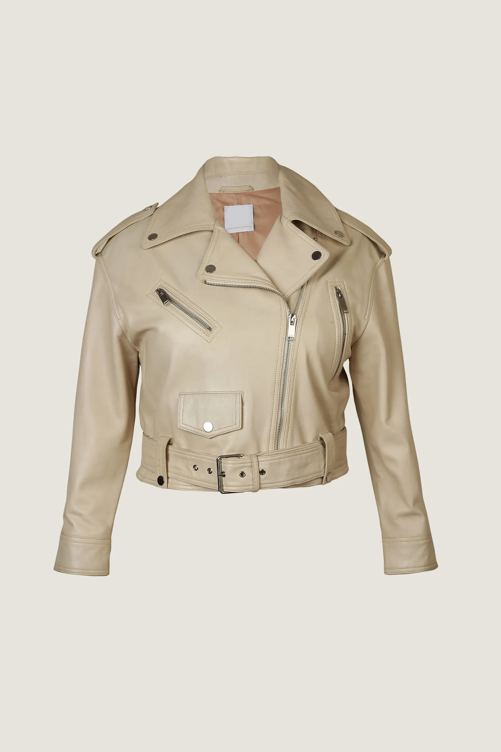 Women's Comfortable Biker Leather Jacket