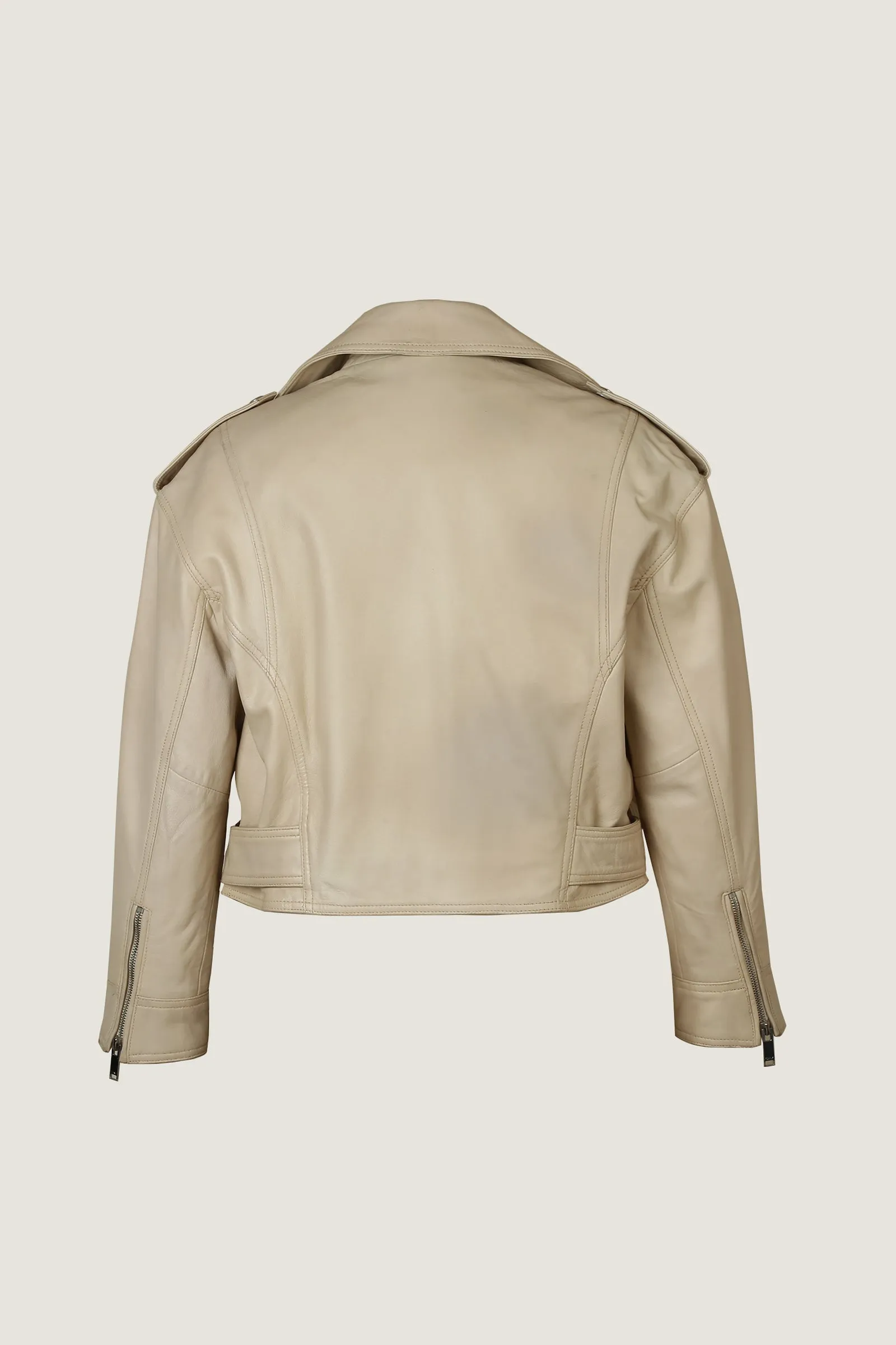 Women's Comfortable Biker Leather Jacket