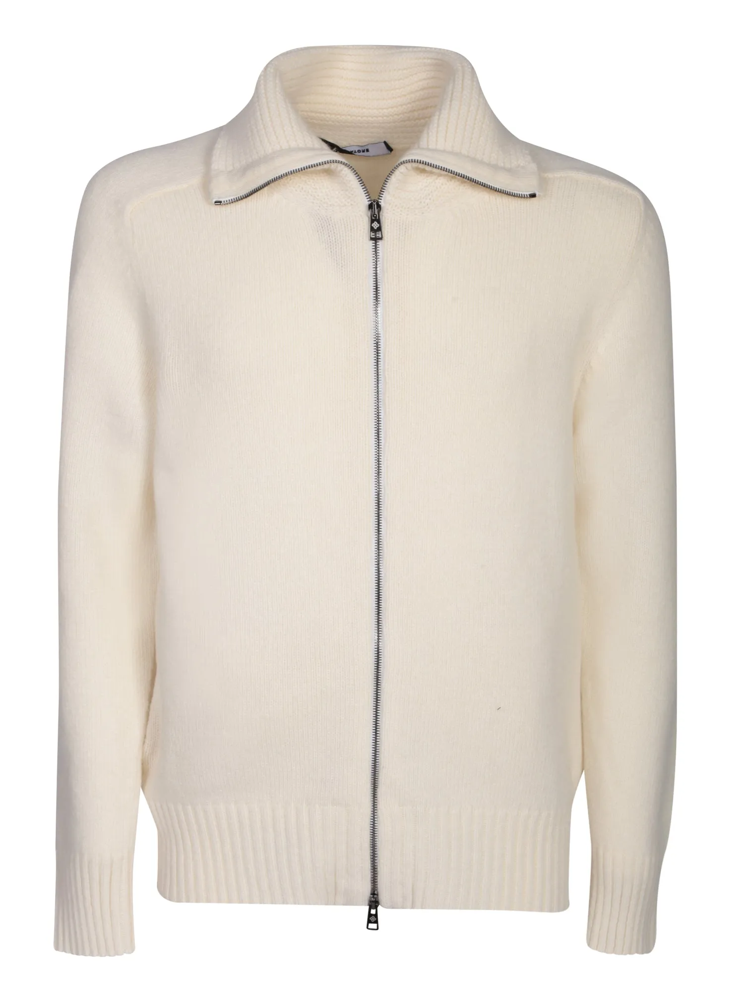 Zippered cream sweater